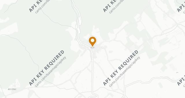 Map showing Ca Na Toneta