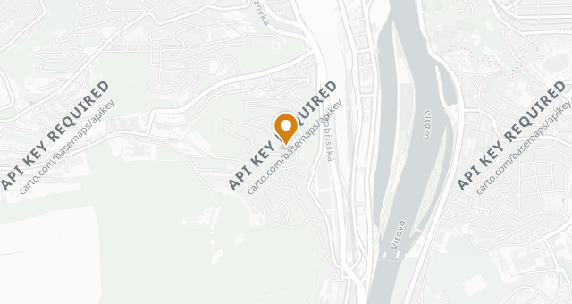 Map showing Na Kopci