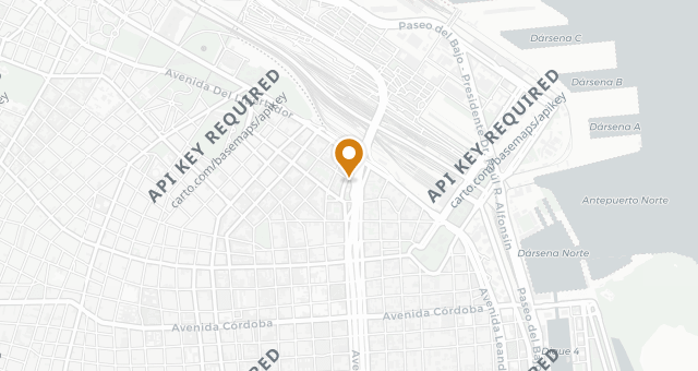 Map showing Elena