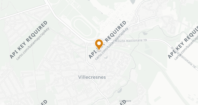 Map showing L'Inattendu