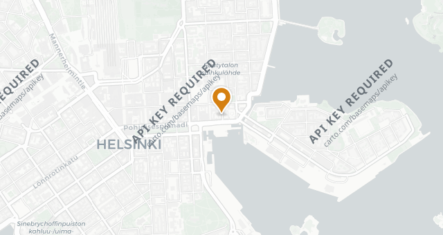 Map showing Olo Restaurant