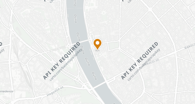 Map showing BiBo Budapest