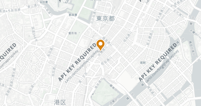 Map showing GINZA HABSBURG VEILCHEN