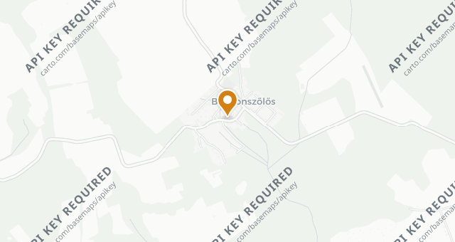 Map showing Szőlősi kocsma