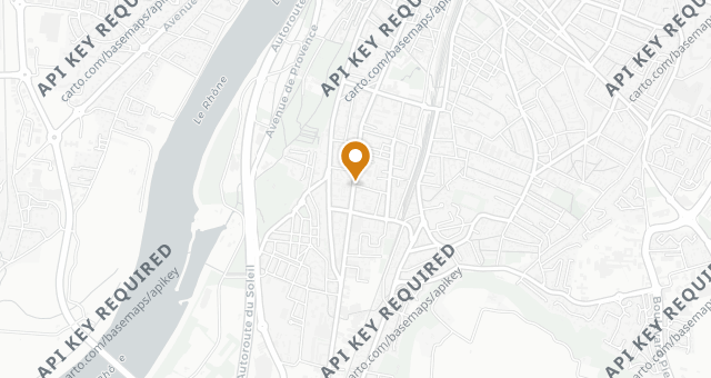 Map showing Anne-Sophie Pic