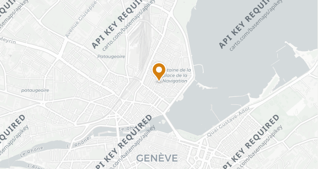 Map showing L'Aigle Noir