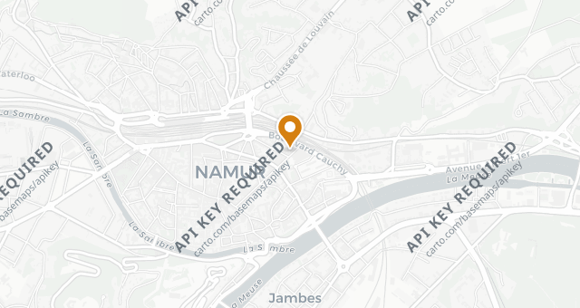 Map showing Barbetta's