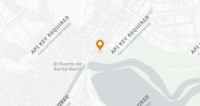 Map showing Aponiente