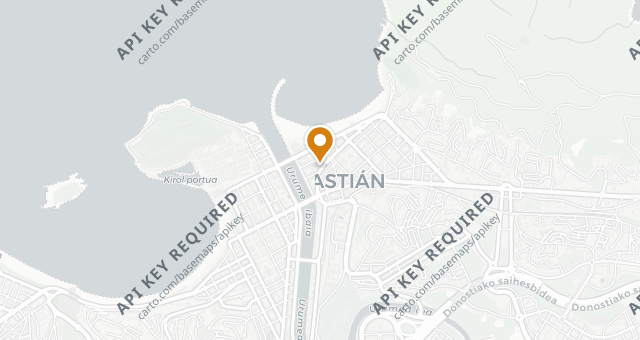 Map showing Artean Barra Abierta