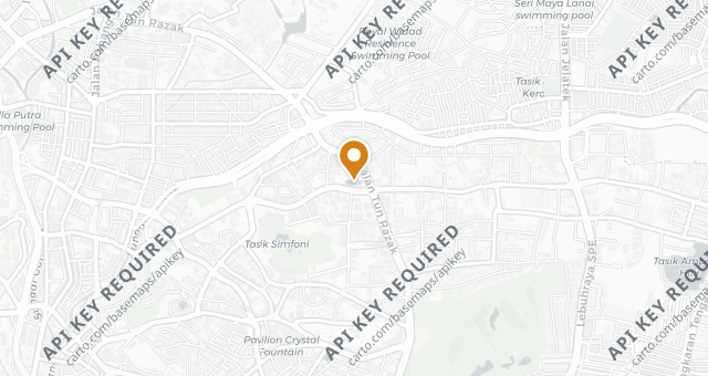 Map showing K