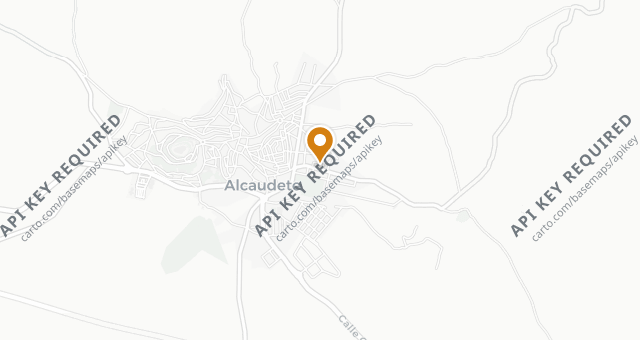 Map showing Almocadén