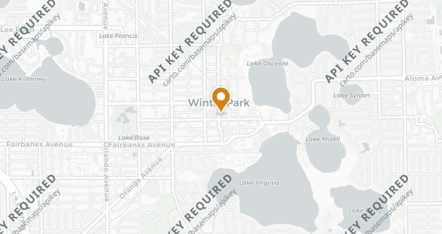 Map showing The Wine Room On Park Avenue