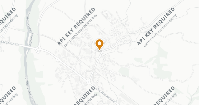 Map showing Trattoria al Parco