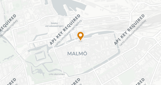 Map showing Restaurant Sture