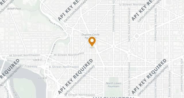 Map showing The Palm Washington DC