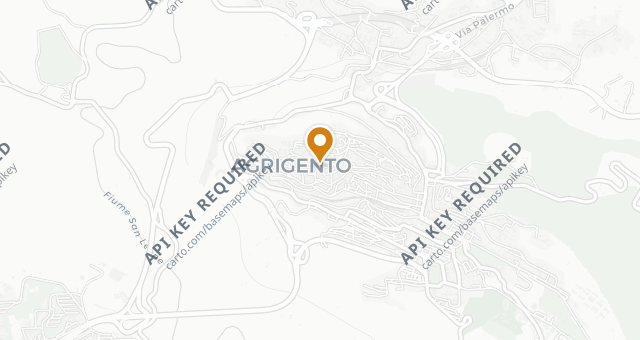 Map showing Pirandello