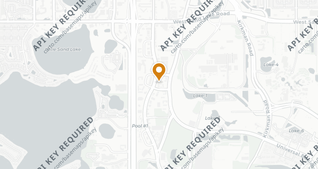 Map showing Cafe Tu Tu Tango - Orlando