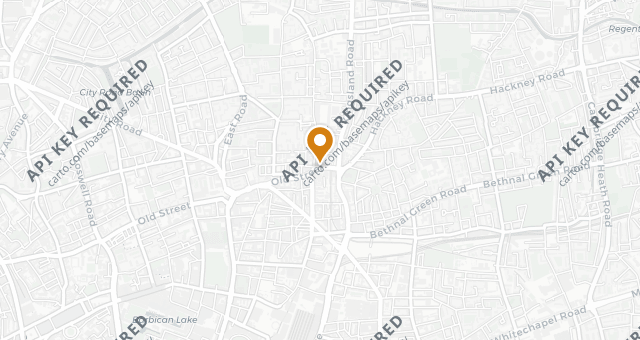 Map showing Nest