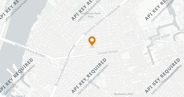 Map showing Rose Marie