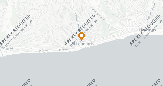 Map showing Galleria