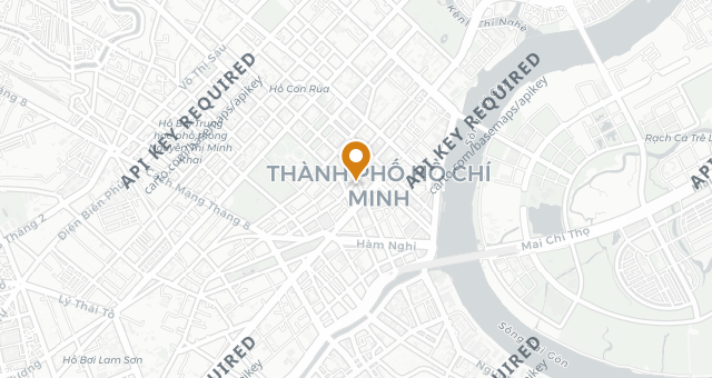 Map showing Phở Minh
