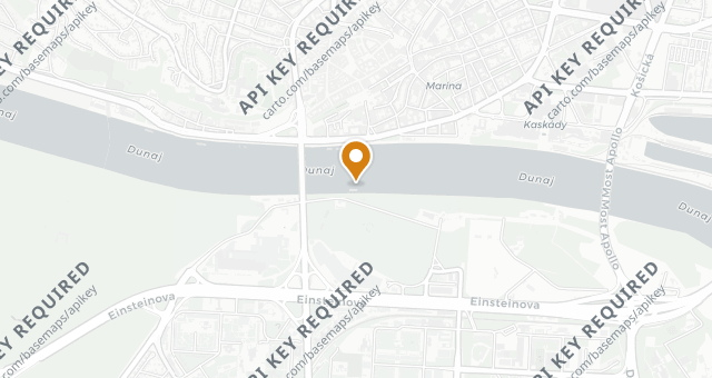 Map showing Bubbles Bar & Restaurant