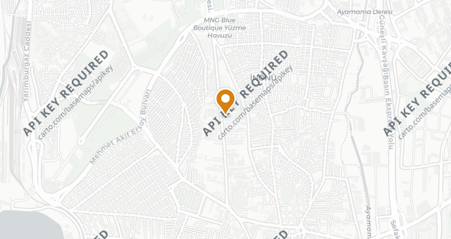 Map showing Zuma İstanbul