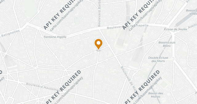 Map showing Maison Brut