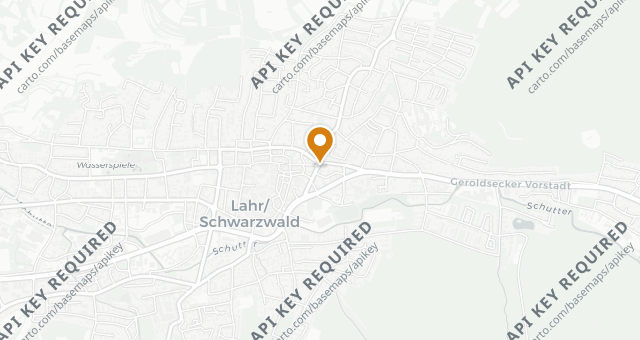 Map showing Hotel Schwanen