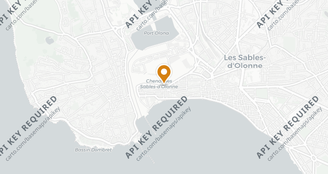 Map showing La Cotriade