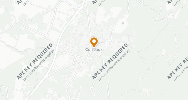 Map showing Le Bistrot Gourmand