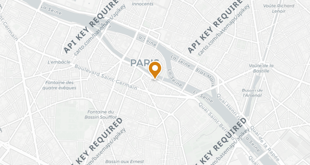 Map showing Atelier Maître Albert