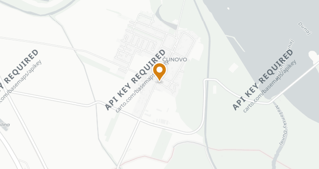 Map showing Attila-Čunovská csárda