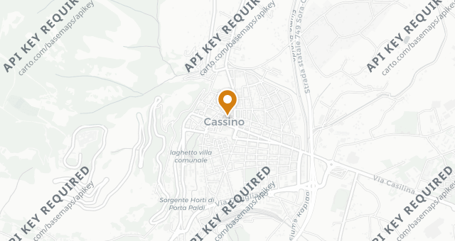 Map showing I Lustri Lab