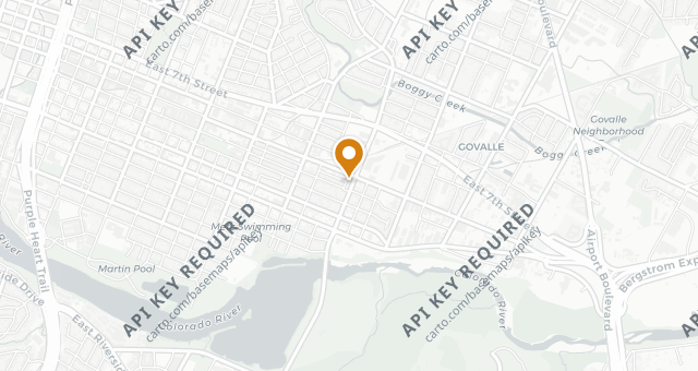 Map showing Mercado Sin Nombre