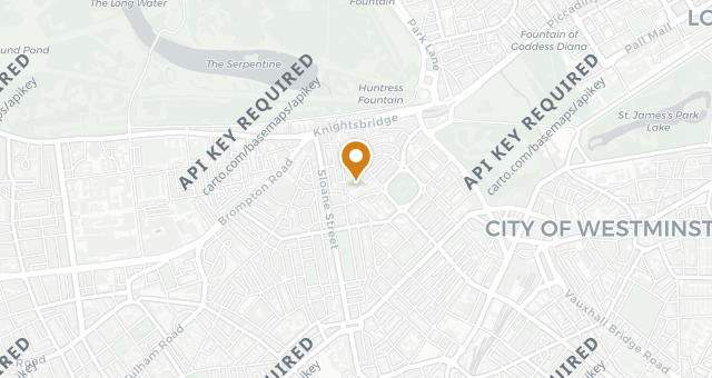 Map showing Amelie Restaurant
