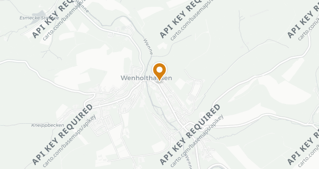 Map showing Haus Hochstein