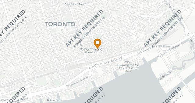 Map showing Amano Trattoria