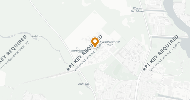 Map showing Restaurant Kastaniengarten