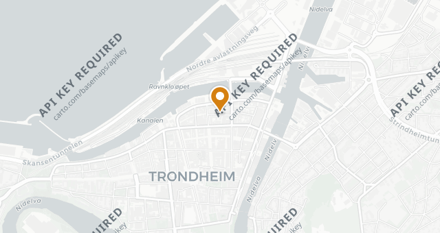 Map showing To Rom og Kjøkken