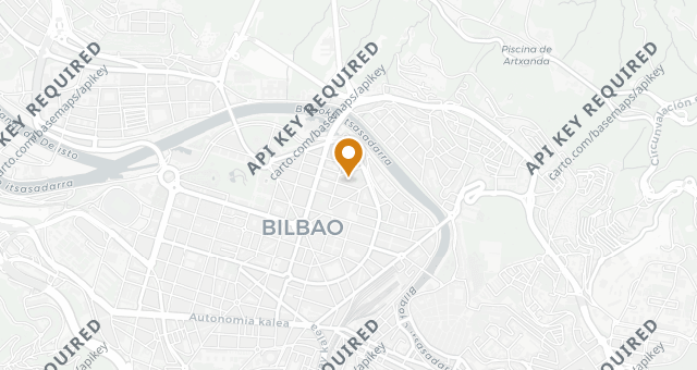 Map showing Etxanobe Atelier