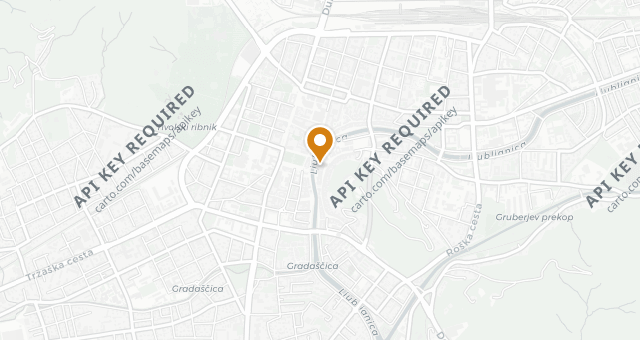 Map showing Restavracija Vander
