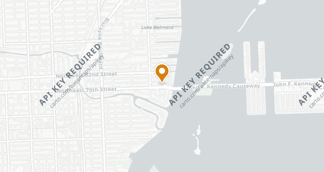 Map showing Ferraro's Kitchen Miami