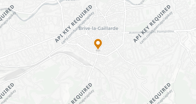 Map showing En Cuisine