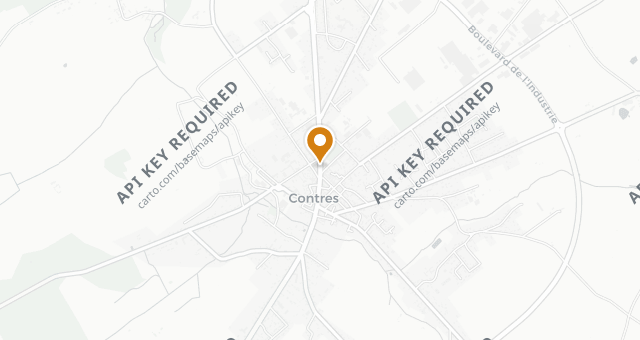 Map showing La Botte d'Asperges