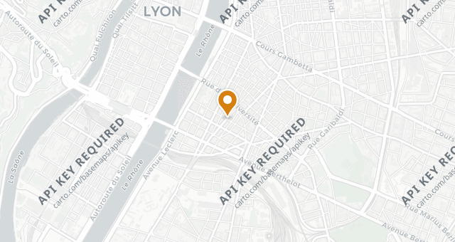 Map showing Le Kitchen