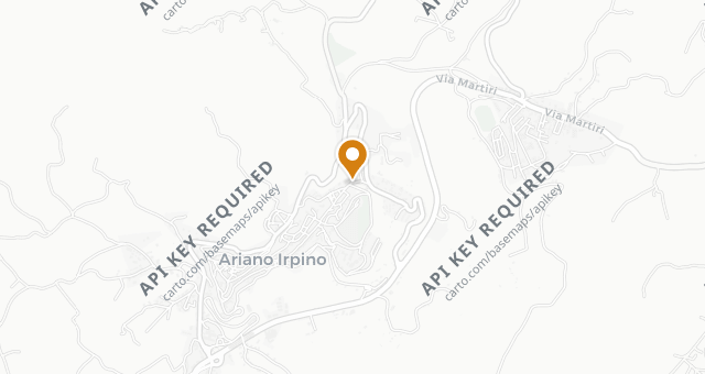 Map showing La Pignata