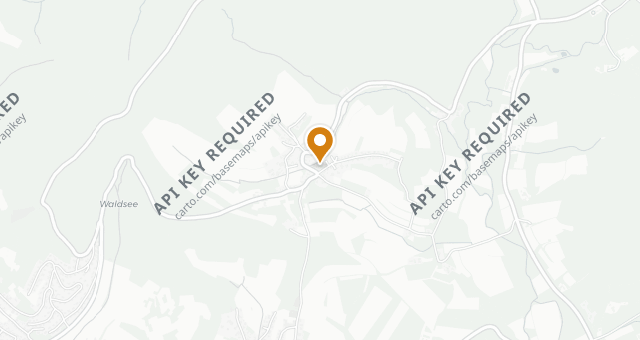 Map showing Restaurant Krone Maleck