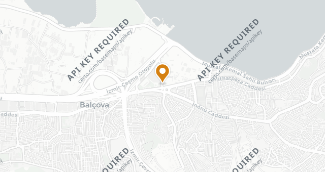 Map showing Filo D’olio İzmir İstinyePark