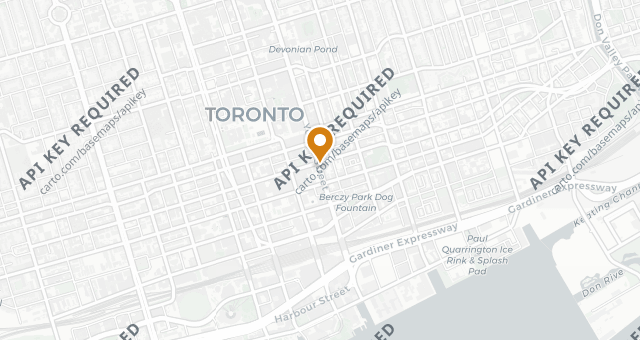 Map showing Lucie